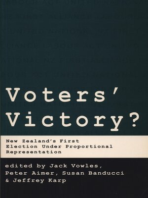 cover image of Voters' Victory